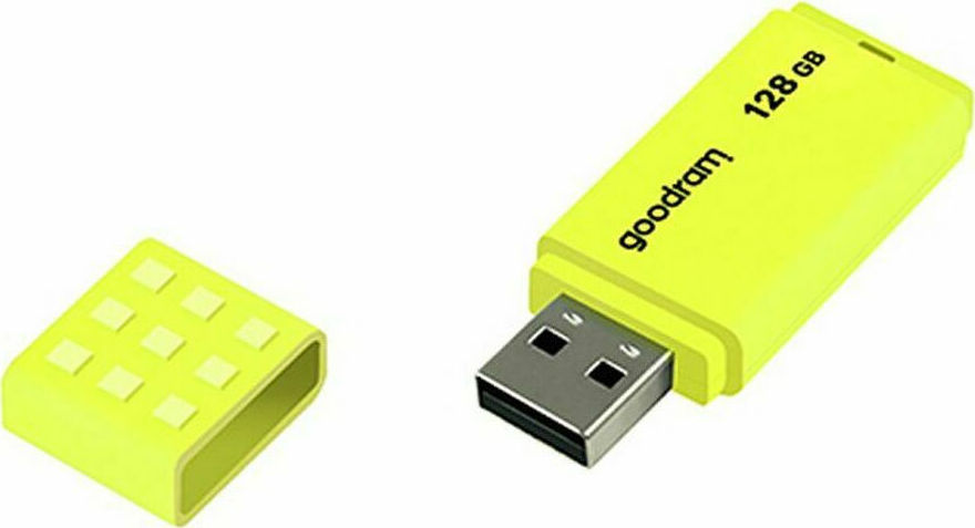 GoodRAM UME2 128GB USB 2.0 Stick Κίτρινο - Image 4