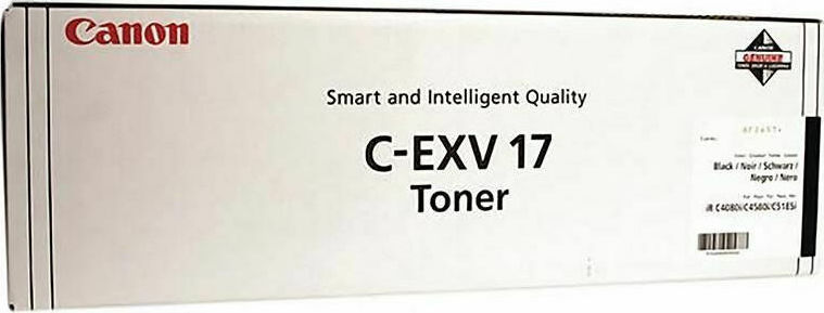 Canon C-EXV17 Γνήσιο Toner Laser Εκτυπωτή Μαύρο 26000 Σελίδων (0262B002) - Image 2