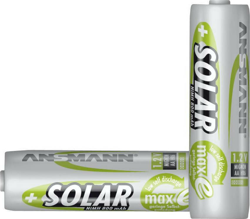 Ansmann Solar AA 800mAh 1.2V 2τμχ - Image 3