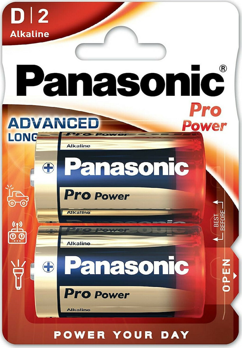 Panasonic Pro Power D 1.5V 2τμχ LR20PPG/2BP