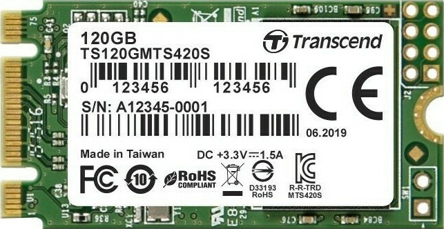 Transcend MTS420 SSD 120GB M.2 SATA III TS120GMTS420S - Image 6