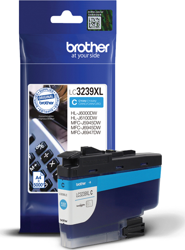 Brother LC3239XL Γνήσιο Μελάνι Εκτυπωτή InkJet Κυανό (LC-3239XLC) - Image 2
