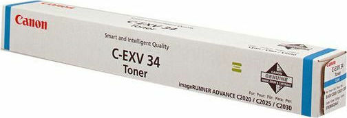 Canon C-EXV34 Γνήσιο Toner Laser Εκτυπωτή Κυανό 19000 Σελίδων (3783B002) - Image 6