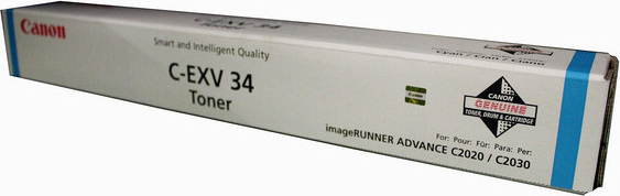 Canon C-EXV34 Γνήσιο Toner Laser Εκτυπωτή Κυανό 19000 Σελίδων (3783B002) - Image 4