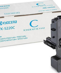 Kyocera TK-5220C Γνήσιο Toner Laser Εκτυπωτή Κυανό 1200 Σελίδων (1T02R9CNL1)