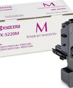 Kyocera TK-5220M Γνήσιο Toner Laser Εκτυπωτή Ματζέντα 1200 Σελίδων (1T02R9BNL1)