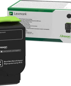Lexmark 78C20K0 Γνήσιο Toner Laser Εκτυπωτή Μαύρο Return Program 2000 Σελίδων