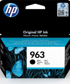 HP 963 Γνήσιο Μελάνι Εκτυπωτή InkJet Μαύρο (3JA26AE)