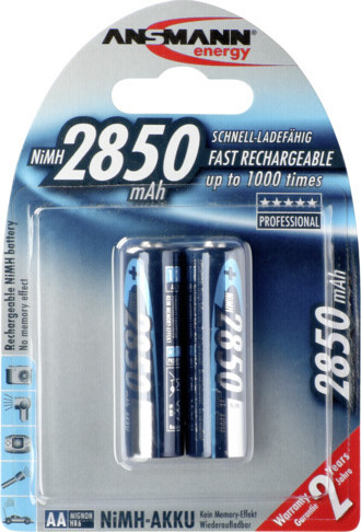 Ansmann AA 2850mAh 1.2V 2τμχ - Image 2