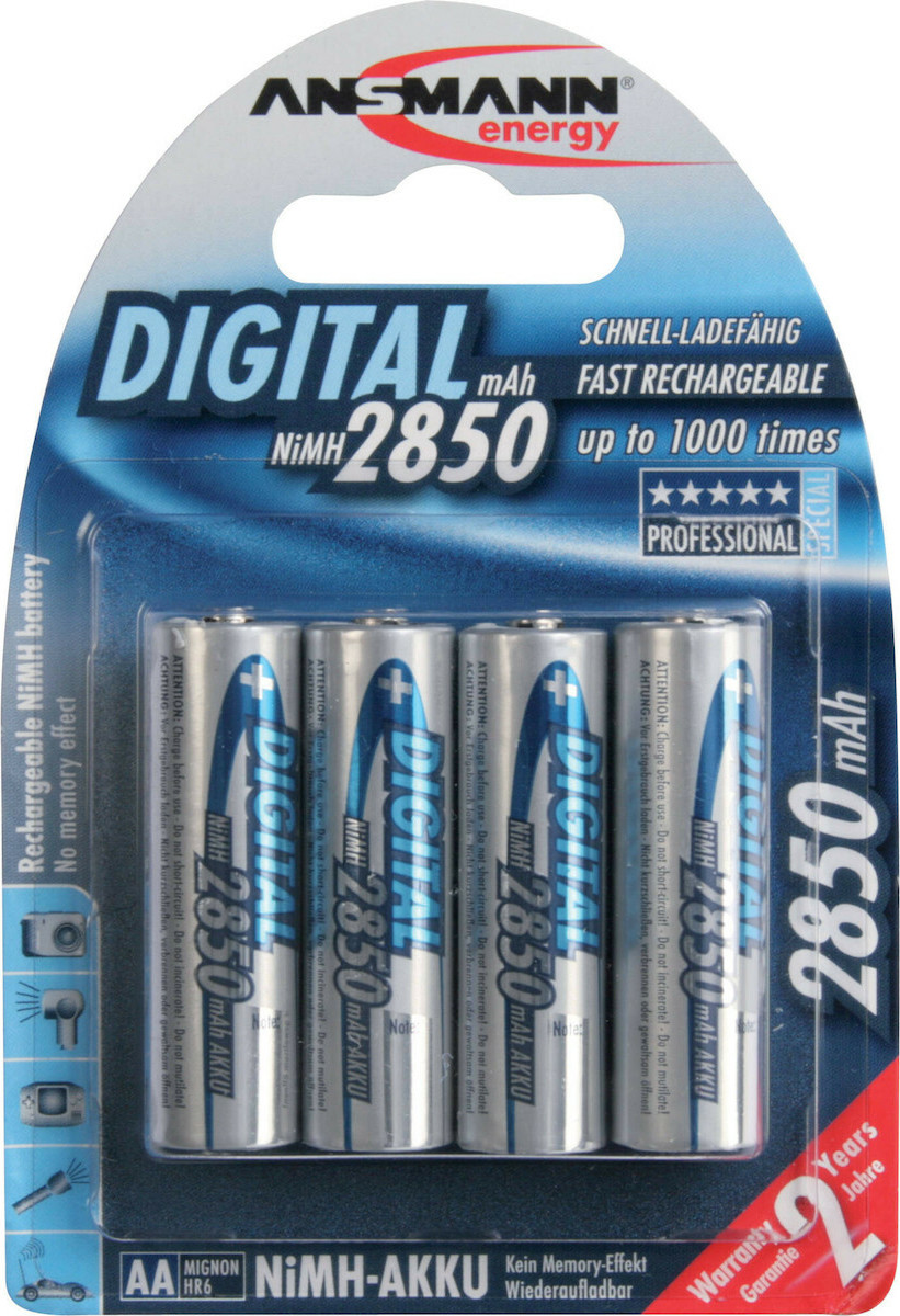 Ansmann AA 2850mAh 1.2V 2τμχ - Image 3