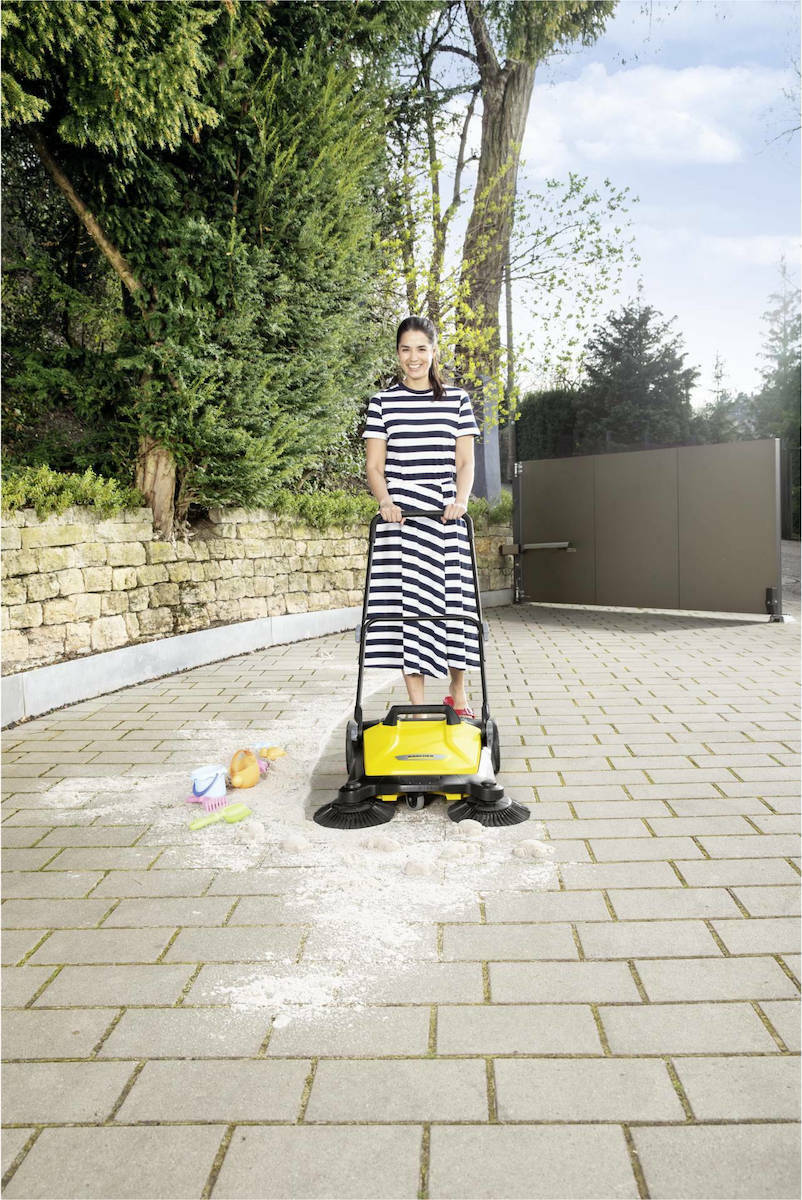 Karcher S 4 Twin Χειροκίνητο Σάρωθρο με Κάδο 20Lt - Image 9