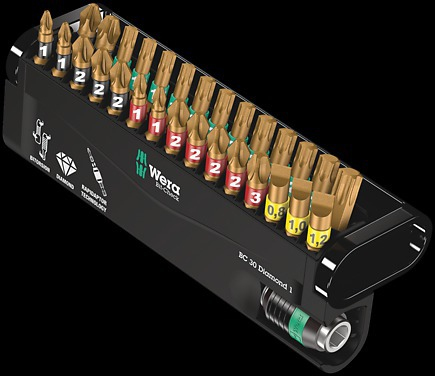 Wera Σετ Μύτες Βιδώματος Diamond 1 30τμχ - Image 11