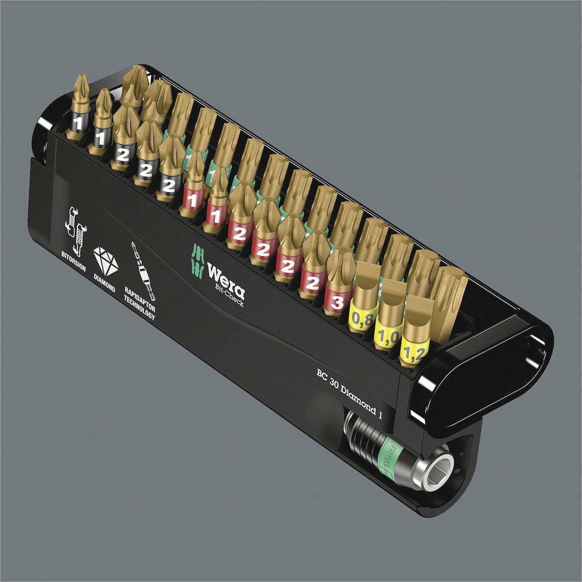 Wera Σετ Μύτες Βιδώματος Diamond 1 30τμχ - Image 2