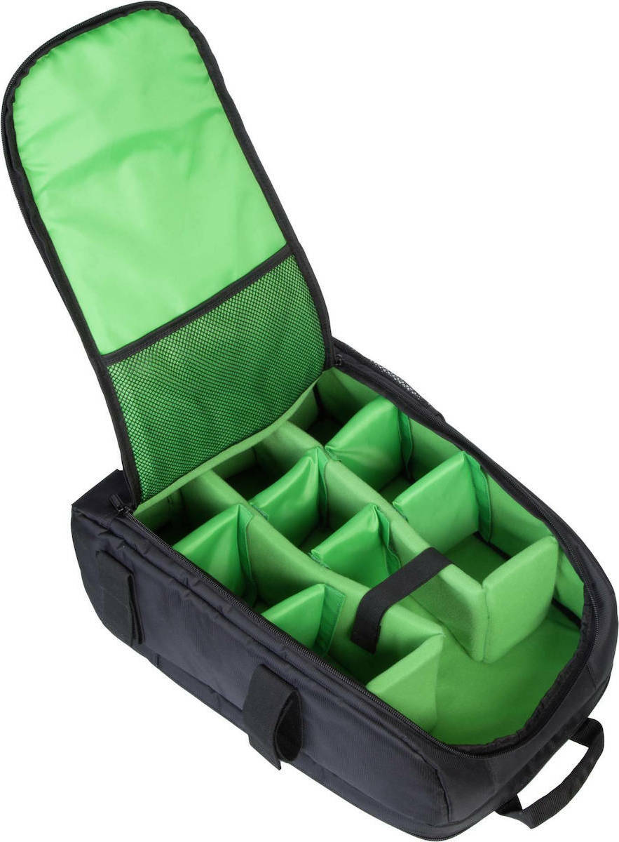 Rivacase Τσάντα Πλάτης Φωτογραφικής Μηχανής PS Backpack σε Μαύρο Χρώμα - Image 4