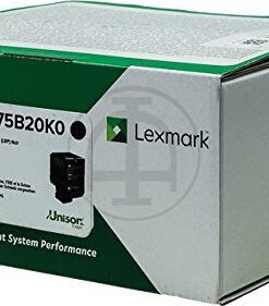 Alternative view of Lexmark 75B20K0 Γνήσιο Toner Laser Εκτυπωτή Μαύρο Return Program 13000 Σελίδων
