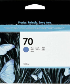HP 70 Γνήσιο Μελάνι Εκτυπωτή InkJet Μπλε (C9458A)