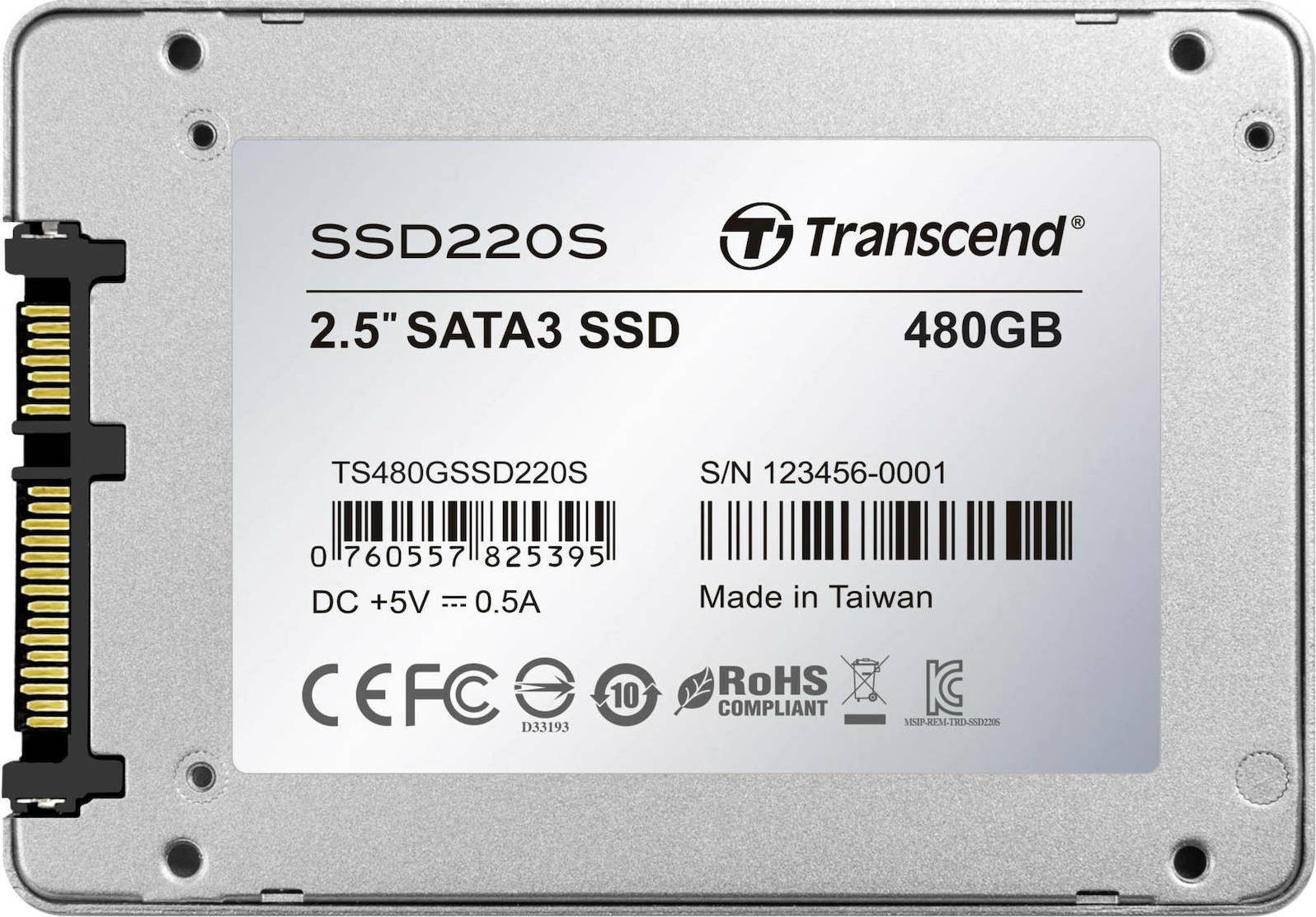 Transcend SSD220S 480GB 2.5'' SATA III TS480GSSD220S - Image 4