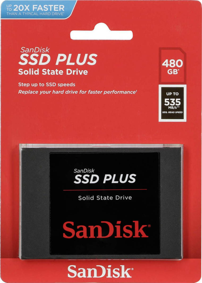 Sandisk SSD Plus 480GB 2.5'' SATA III SDSSDA-480G-G26 - Image 4