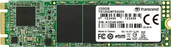 Transcend 820S SSD 120GB M.2 SATA III TS120GMTS820S - Image 7