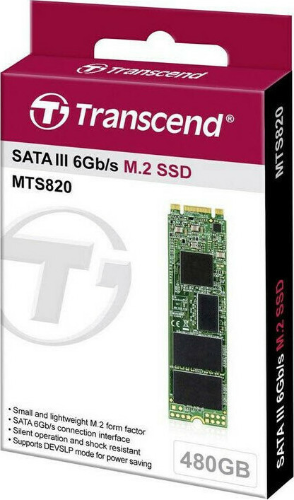 Transcend MTS820s SSD 480GB M.2 SATA III TS480GMTS820S - Image 5