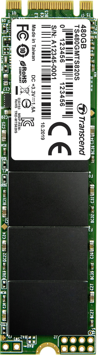 Transcend MTS820s SSD 480GB M.2 SATA III TS480GMTS820S - Image 7