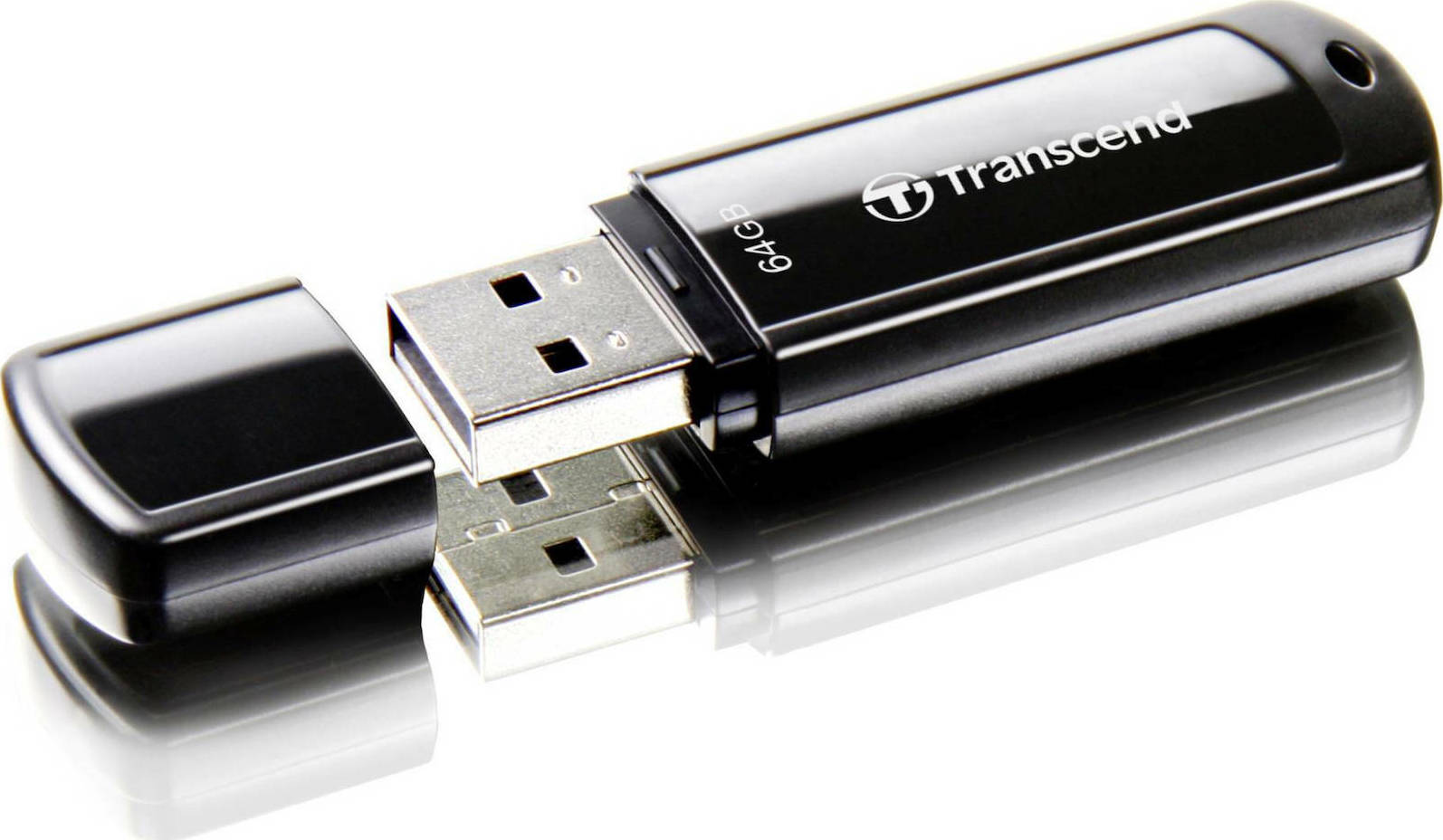 Transcend Jetflash 700 64GB USB 3.0 Stick Μαύρο - Image 3
