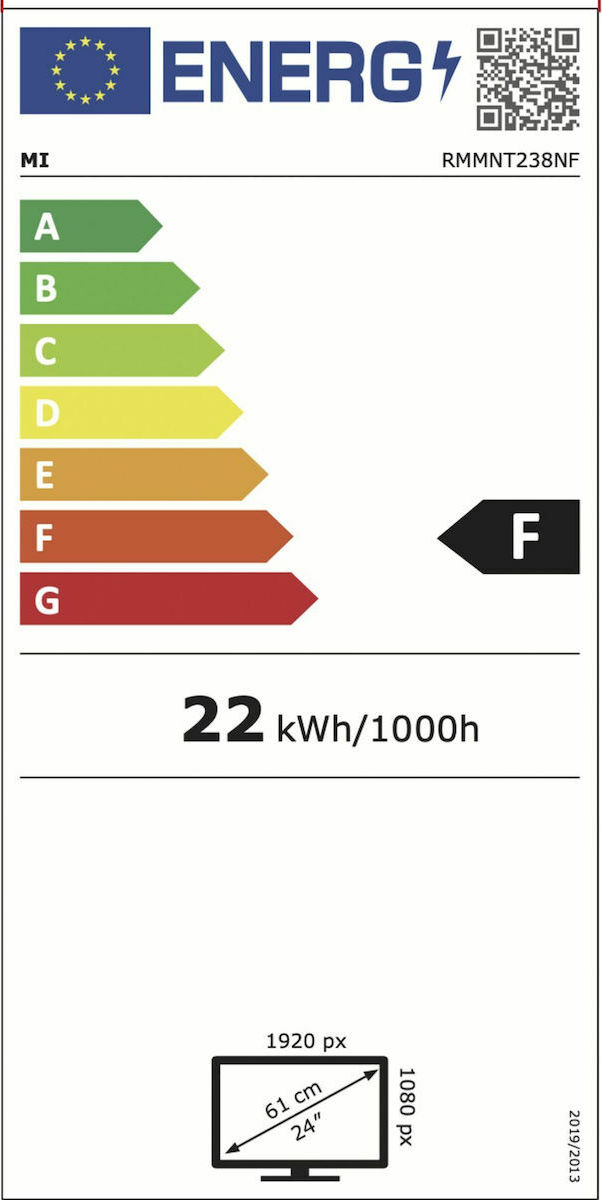 Xiaomi Mi Desktop Monitor 1C 23.8" IPS FHD 1920x1080 - Image 9