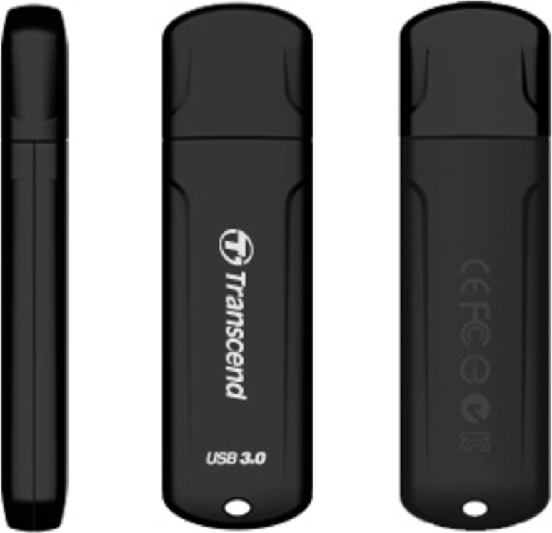 Transcend JetFlash 750 32GB USB 3.0 Stick Μαύρο - Image 6