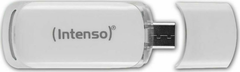 Intenso Flash Line 128GB USB 3.1 Stick με σύνδεση USB-C Λευκό - Image 4