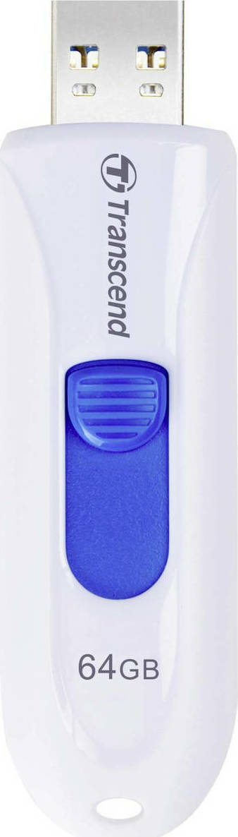 Transcend JetFlash 790 64GB USB 3.0 Stick Λευκό - Image 4