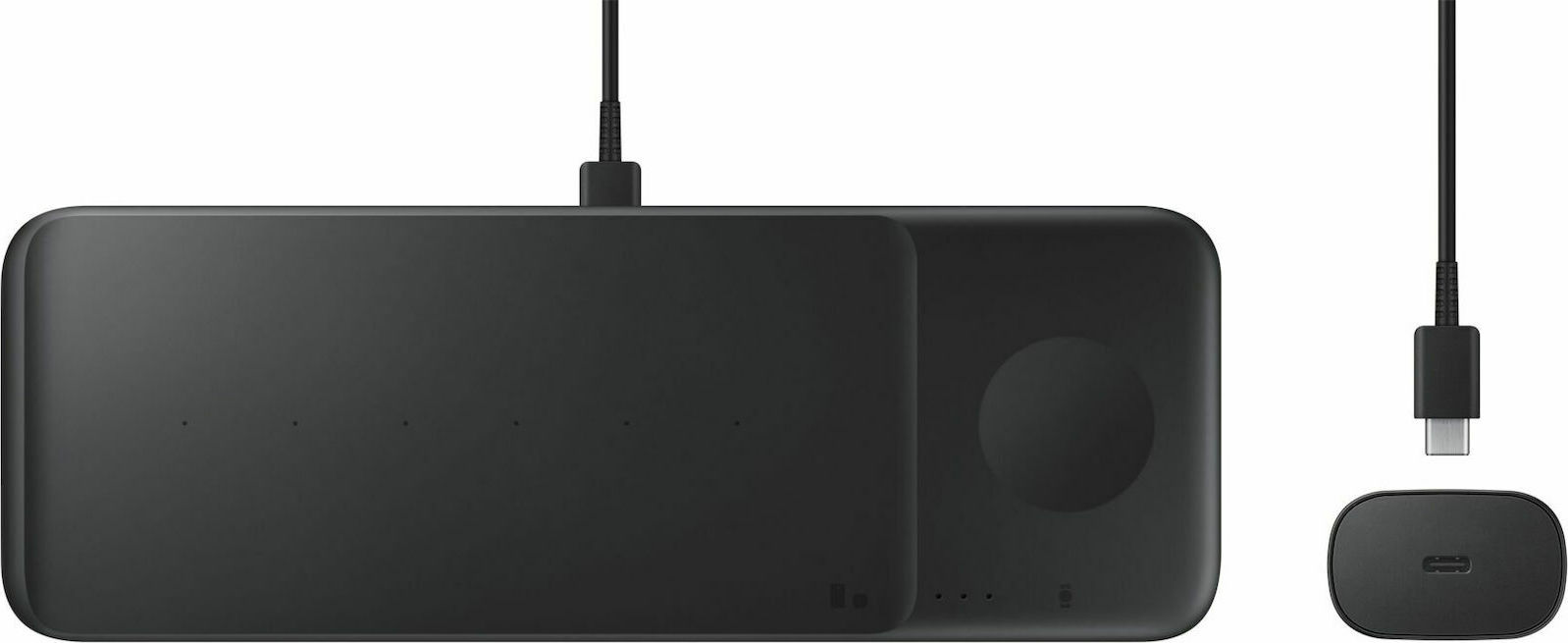 Samsung Ασύρματος Φορτιστής (Qi Pad) 9W Μαύρος (Wireless Charger P6300 Trio Black) - Image 6