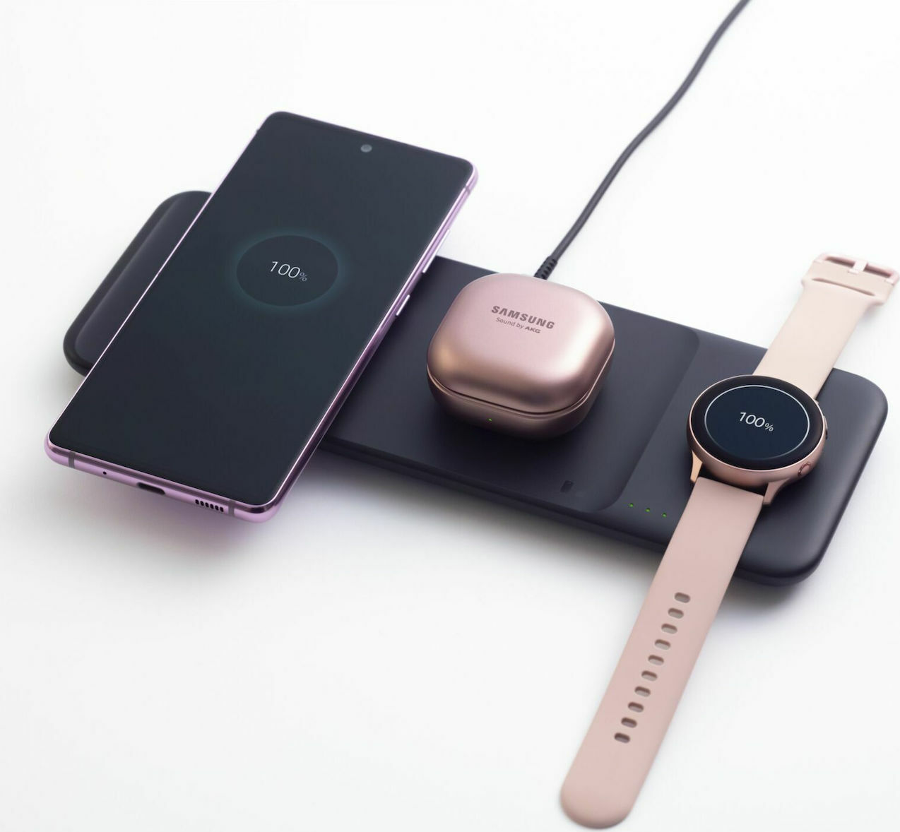 Samsung Ασύρματος Φορτιστής (Qi Pad) 9W Μαύρος (Wireless Charger P6300 Trio Black) - Image 12