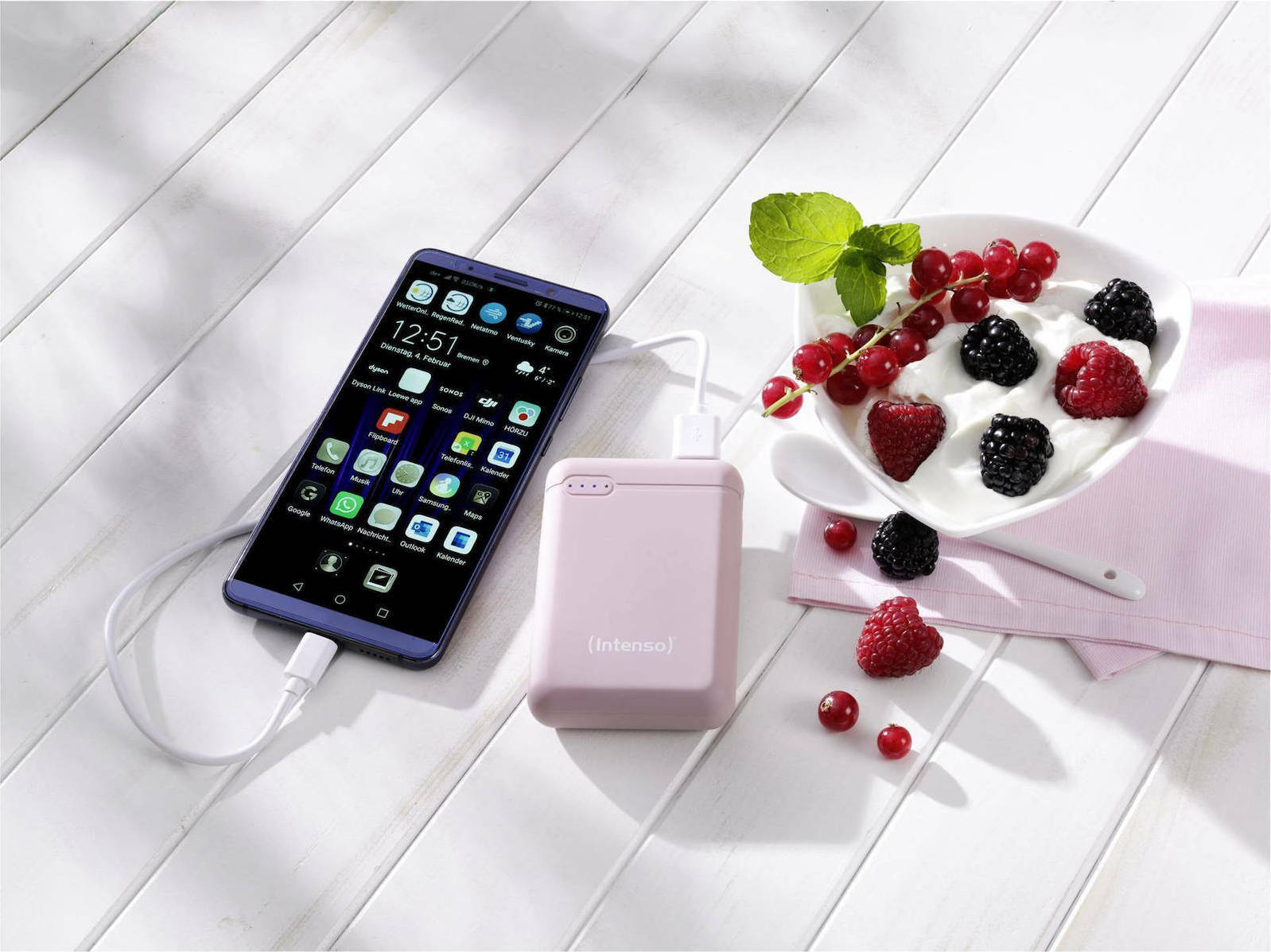 Intenso XS10000 10000mAh Ροζ - Image 8