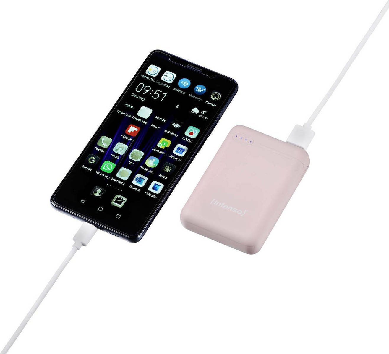Intenso XS10000 10000mAh Ροζ - Image 3