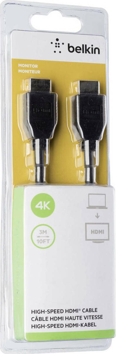 Belkin HDMI 1.3 HDMI male - HDMI male 3m Μαύρο (F3Y017BT3M-BLK) - Image 4