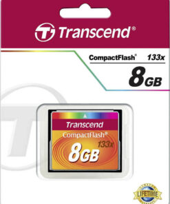 Alternative view of Transcend CompactFlash 8GB