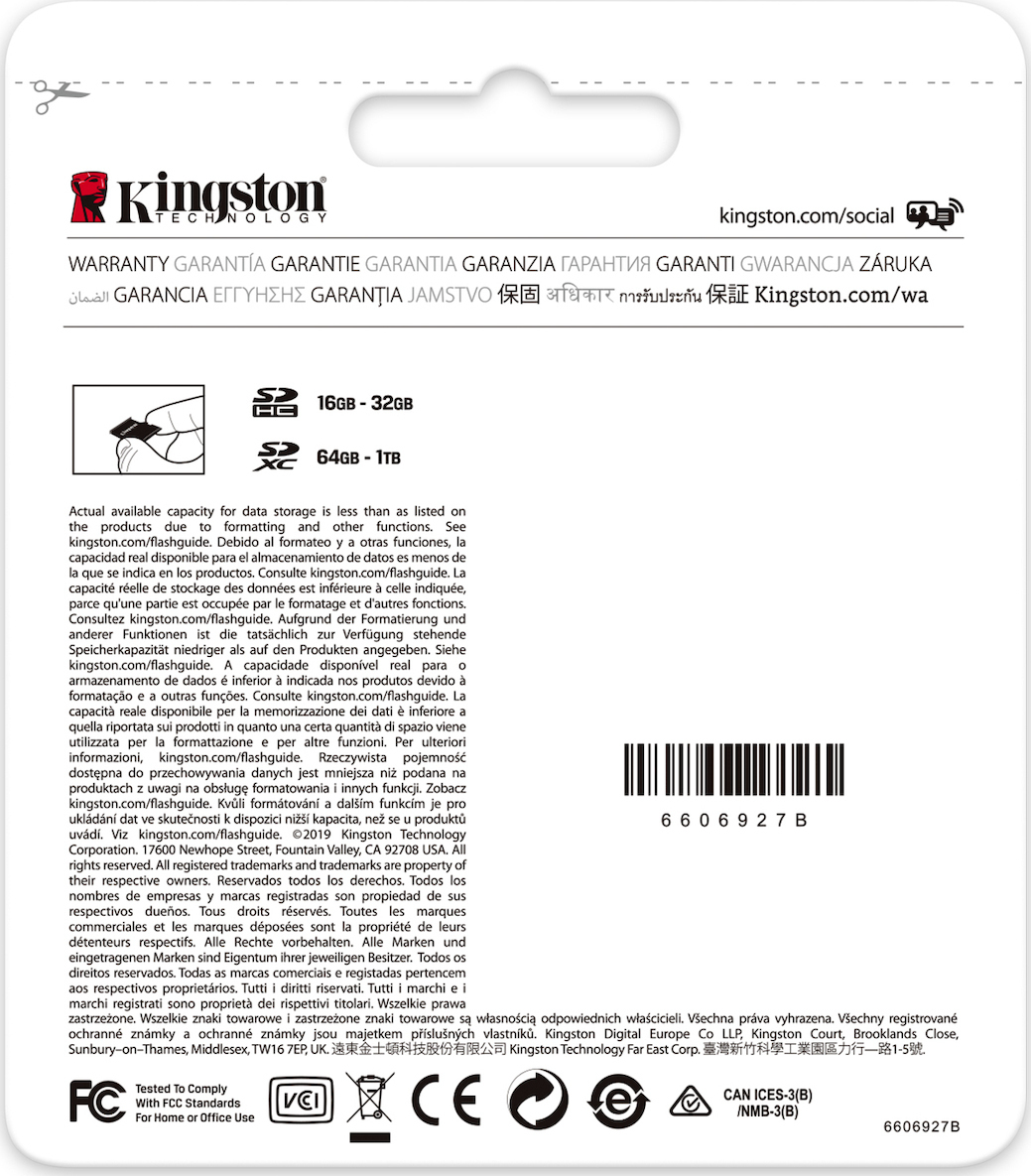 Kingston Canvas Select Plus SDXC 64GB Class 10 U1 V10 UHS-I - Image 4