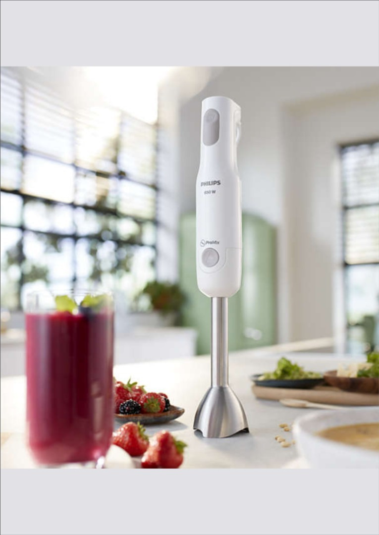 Philips Ραβδομπλέντερ με Ανοξείδωτη Ράβδο 650W Λευκό - Image 7