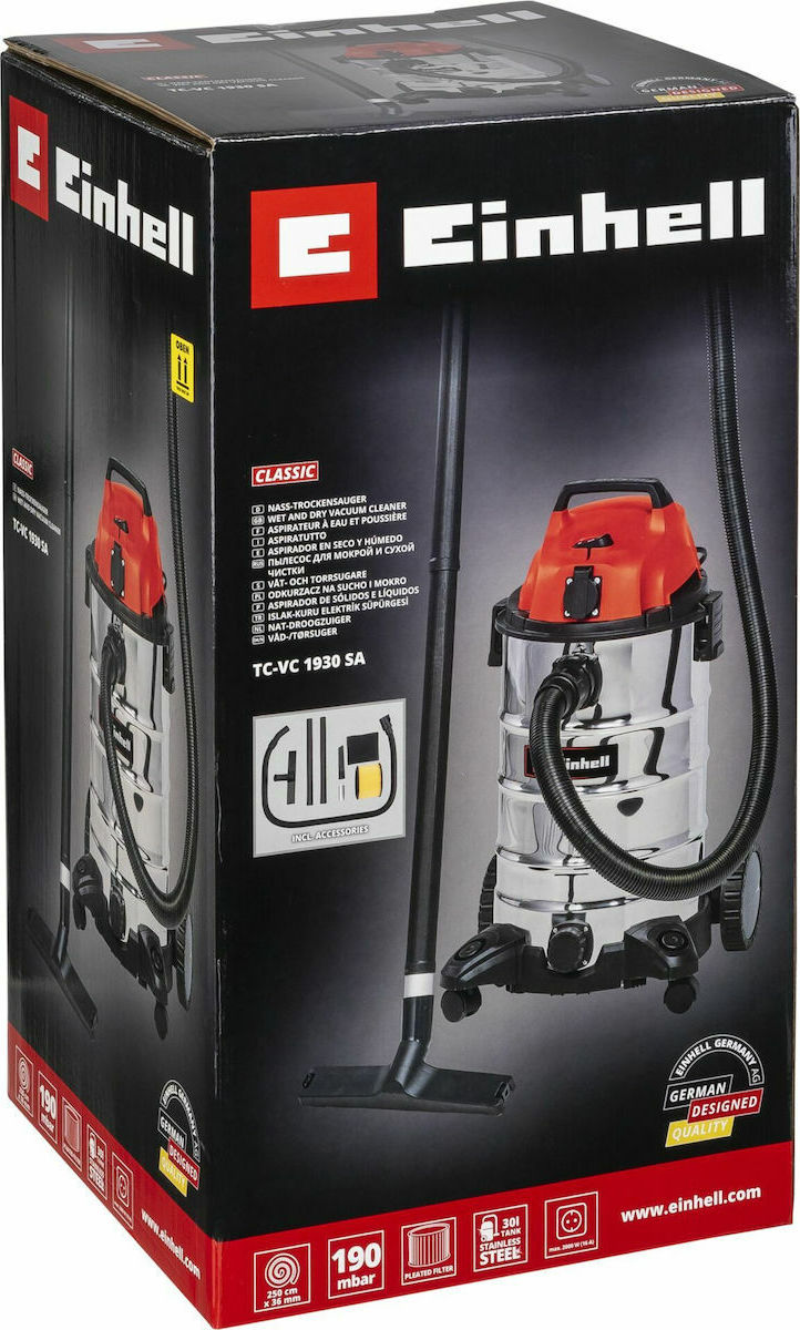 Einhell TH-VC 1930 SA 1500W 30lt - Image 12