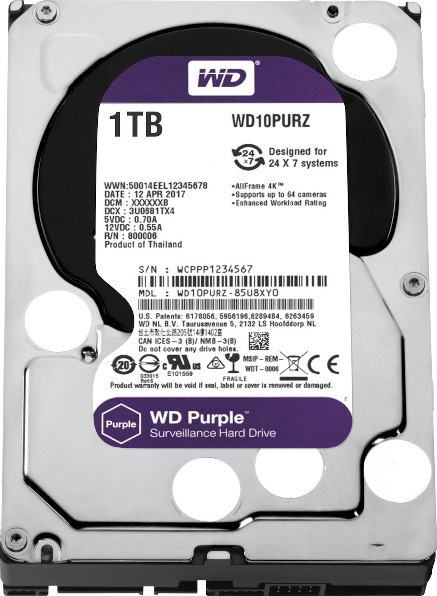 Western Digital Purple 3.5" 5400rpm - Image 7