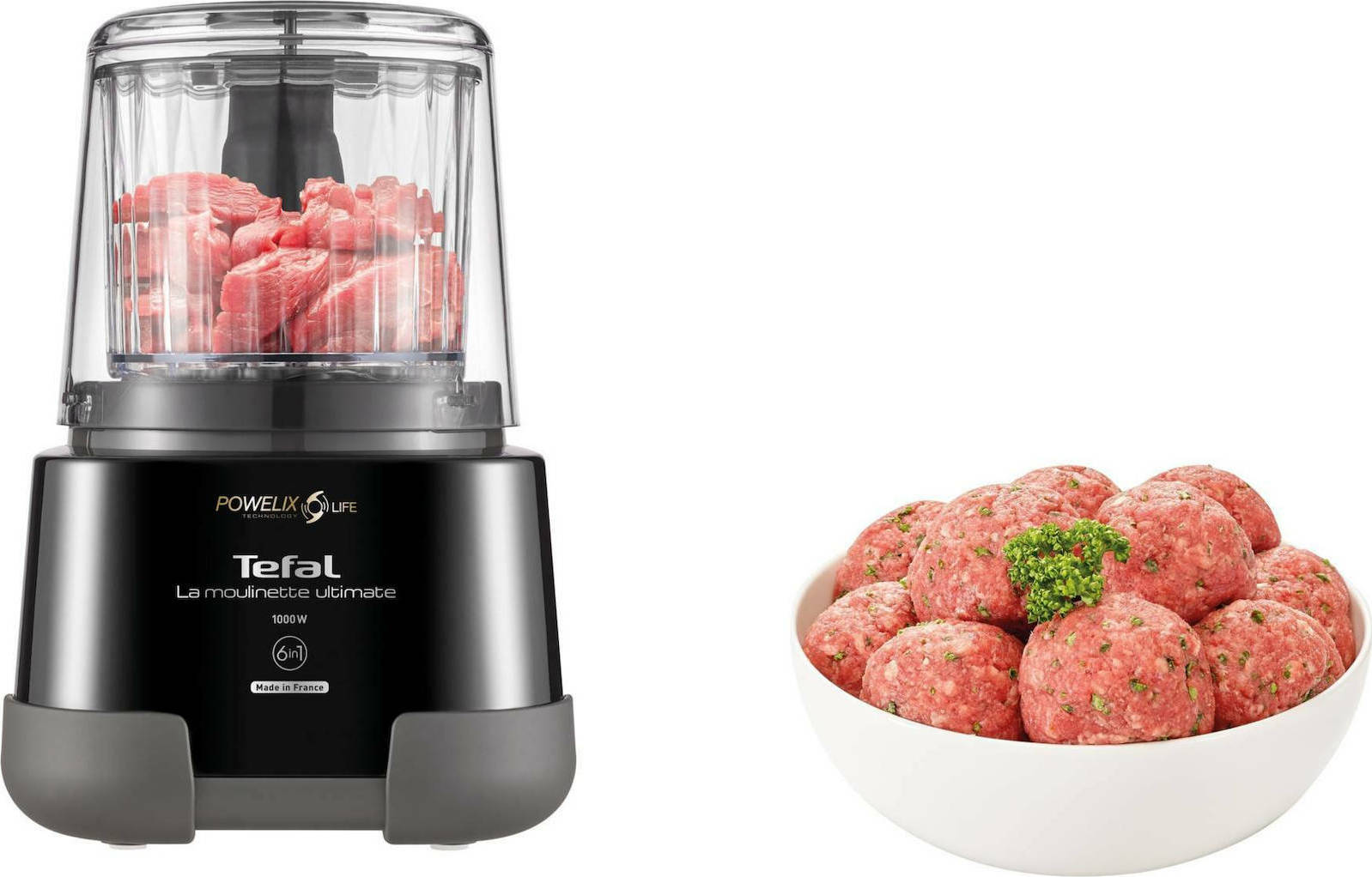 Moulinex La Moulinette Ultimate Πολυκόπτης Multi 1000W με Δοχείο 550ml - Image 6