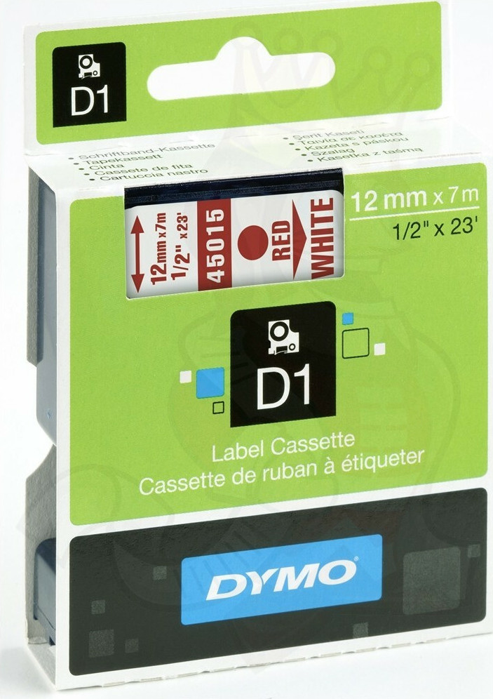 Dymo 45015 Ταινία Ετικετογράφου 7m x 12mm σε Λευκό Χρώμα - Image 6