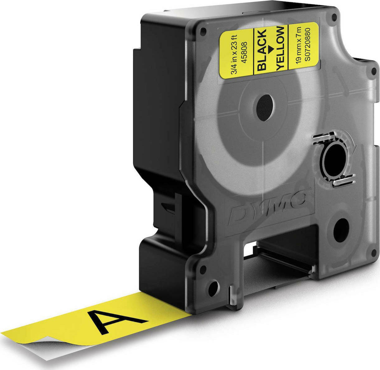 Dymo 45808 Ταινία Ετικετογράφου 7m x 19mm σε Κίτρινο Χρώμα