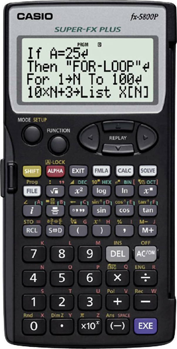 Casio Αριθμομηχανή Επιστημονική 12 Ψηφίων σε Μαύρο Χρώμα