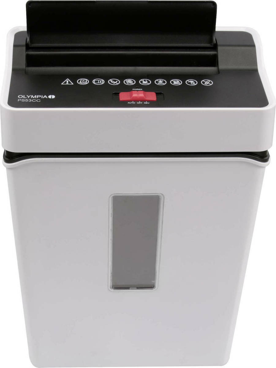 Olympia Καταστροφέας Εγγράφων PS 53 CC Cross Cut 6 Φύλλων με Κάδο 13lt - Image 3