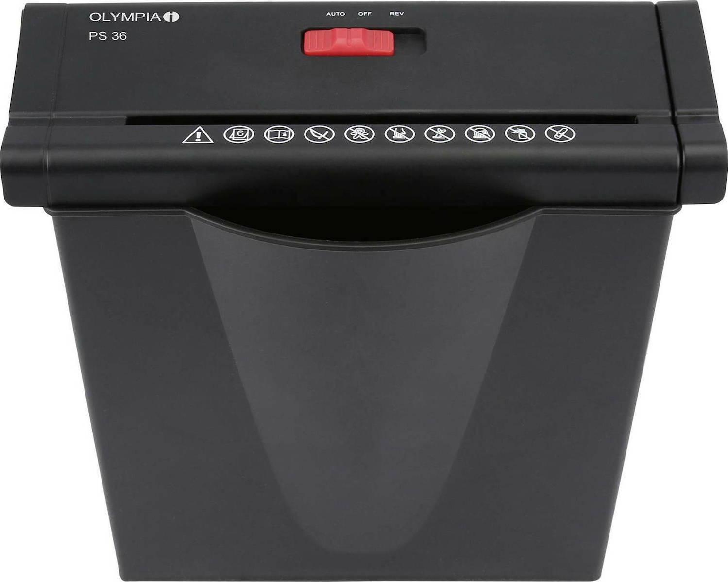 Olympia Καταστροφέας Εγγράφων PS 36 Strip Cut 6 Φύλλων με Κάδο 7lt 2706 - Image 3