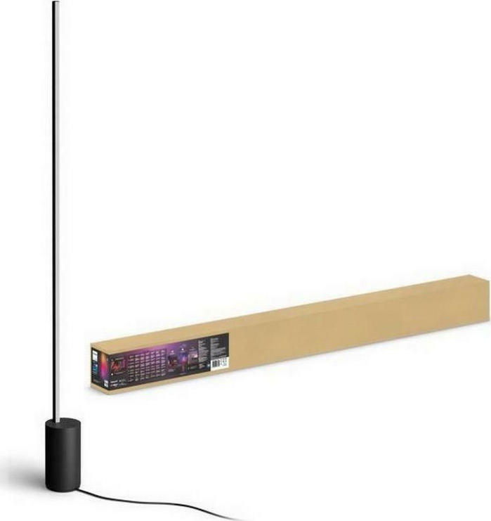 Philips LED Φωτιστικό Δαπέδου Υ145.8εκ. Μαύρο