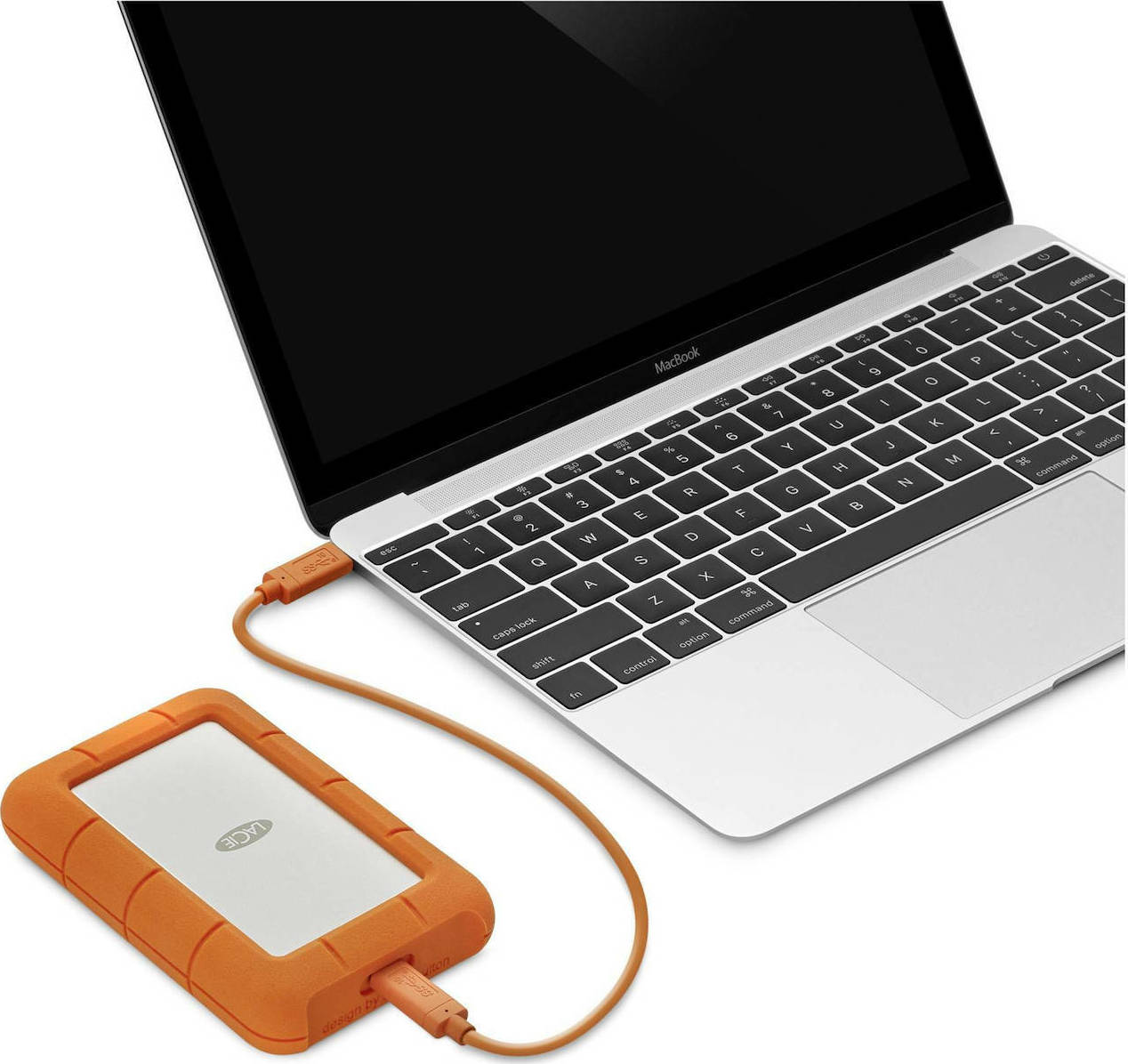 Lacie Rugged USB-C USB-C / USB 3.1 Εξωτερικός HDD 2TB 3.5" Πορτοκαλί - Image 9