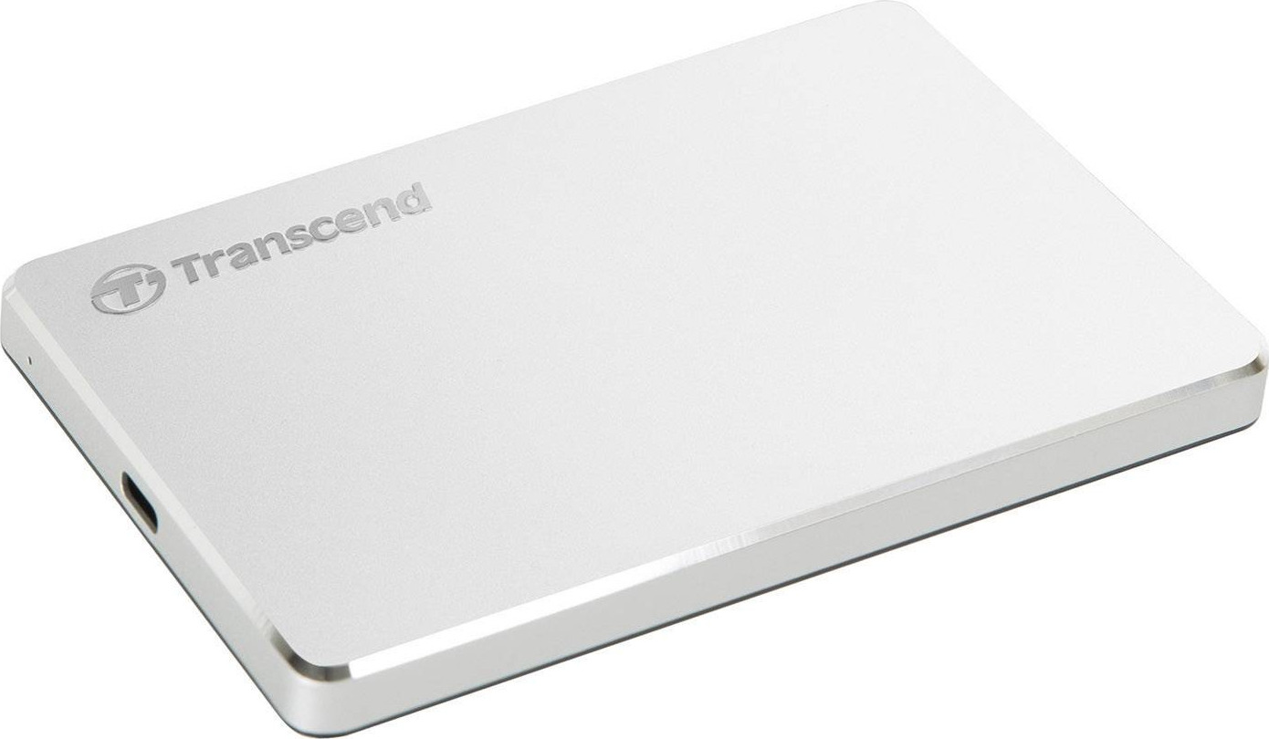 Transcend StoreJet 25C3S USB-C Εξωτερικός HDD 1TB 2.5" Ασημί - Image 4
