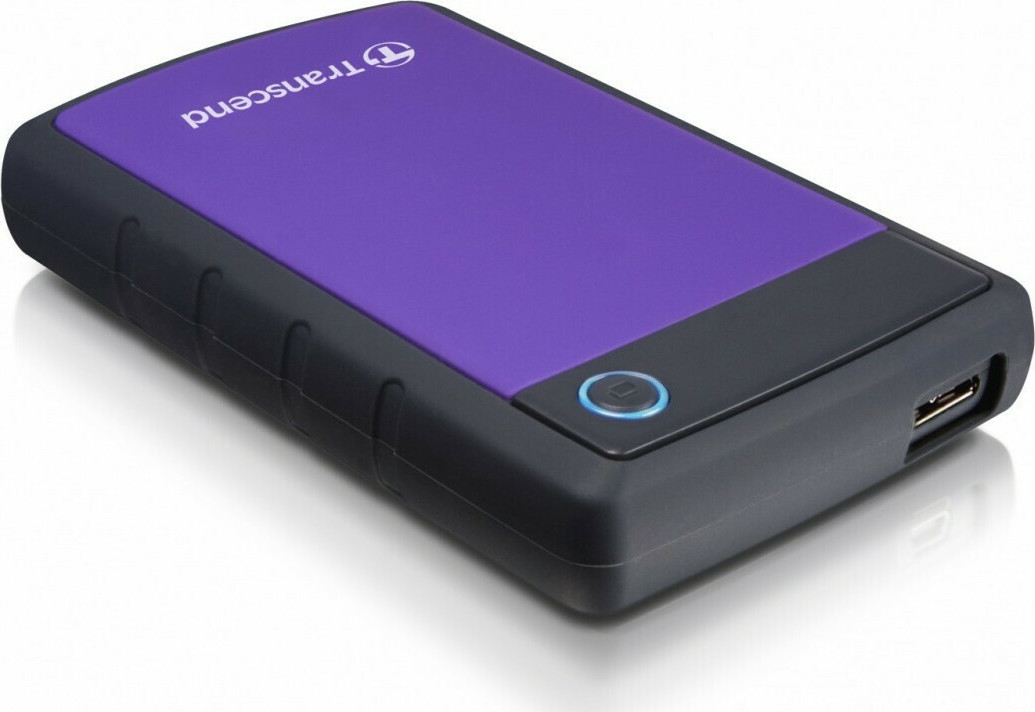 Transcend StoreJet 25H3P USB 3.0 Εξωτερικός HDD 2TB 2.5" Μαύρο - Image 3